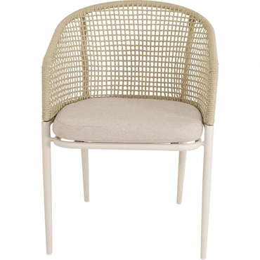 Tuinstoel kioto crema beige - afbeelding 2