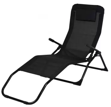 SIESTA LOUNGER ZWART