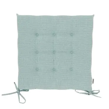 Unique Living Stoelkussen Bliss outdoor 40x40x3cm aqua blue - afbeelding 2