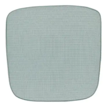 Unique Living Wicker tuinkussen Bliss outdoor 46x47x4cm aqua blue - afbeelding 1