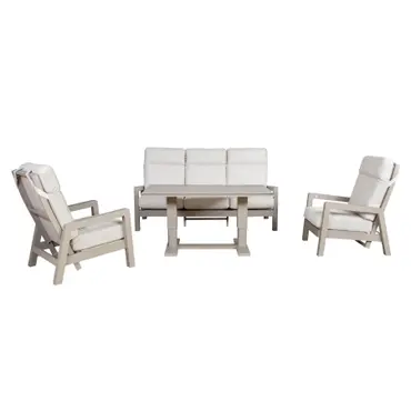 Valerio Loungeset Taupe