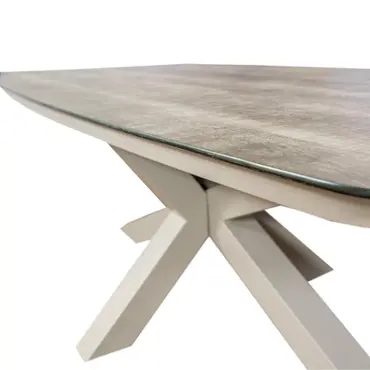 Valerio Tafel 220 x 100 cm Taupe PRE-ORDER - afbeelding 3