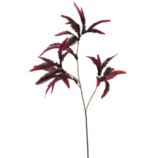 Varenbladtak l80cm donkerrood