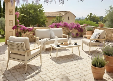 Vita Manon Loungeset Creme - afbeelding 2