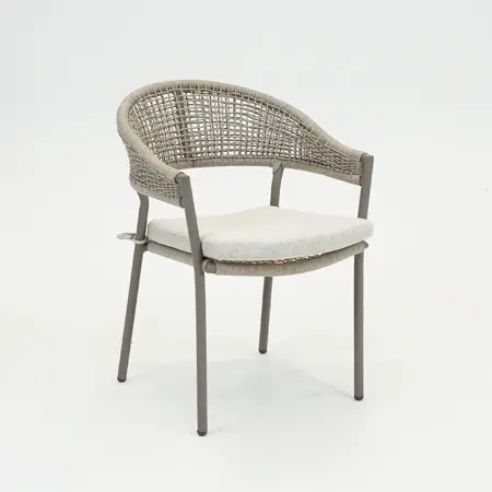 Vita Marina stapelstoel beige - afbeelding 1