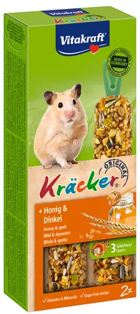 Vitakraft Kräcker hamster honing en spelt