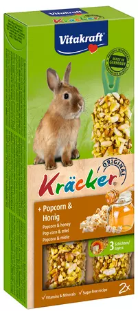 Vitakraft Kräcker konijn popcorn en honing