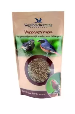 Vogelbescherming Nederland Meelwormen 100g