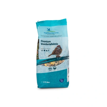 Vogelbescherming Nederland premium voedertafelmix 1.75l