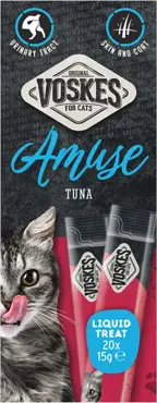 Voskes Ause liquid treat tonijn 20x15g