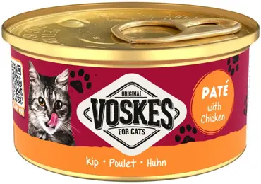 Voskes kattenpaté kip 85g