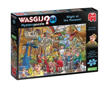 Wasgij Mystery 24 - Paniek in het Museum Puzzel (1000 stukjes) - afbeelding 2