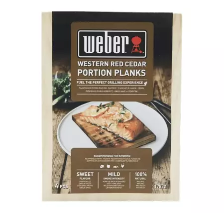 Weber Cederhouten portie rookplanken