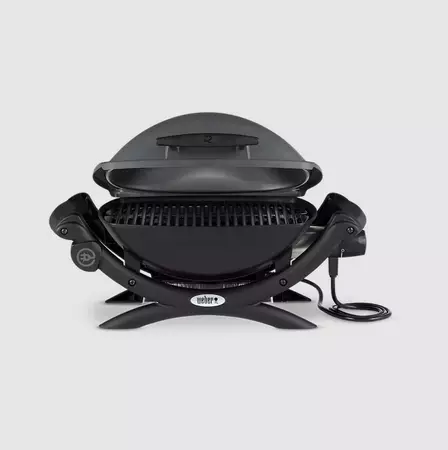 Weber elektrische barbecue q1400 | Donker grijs