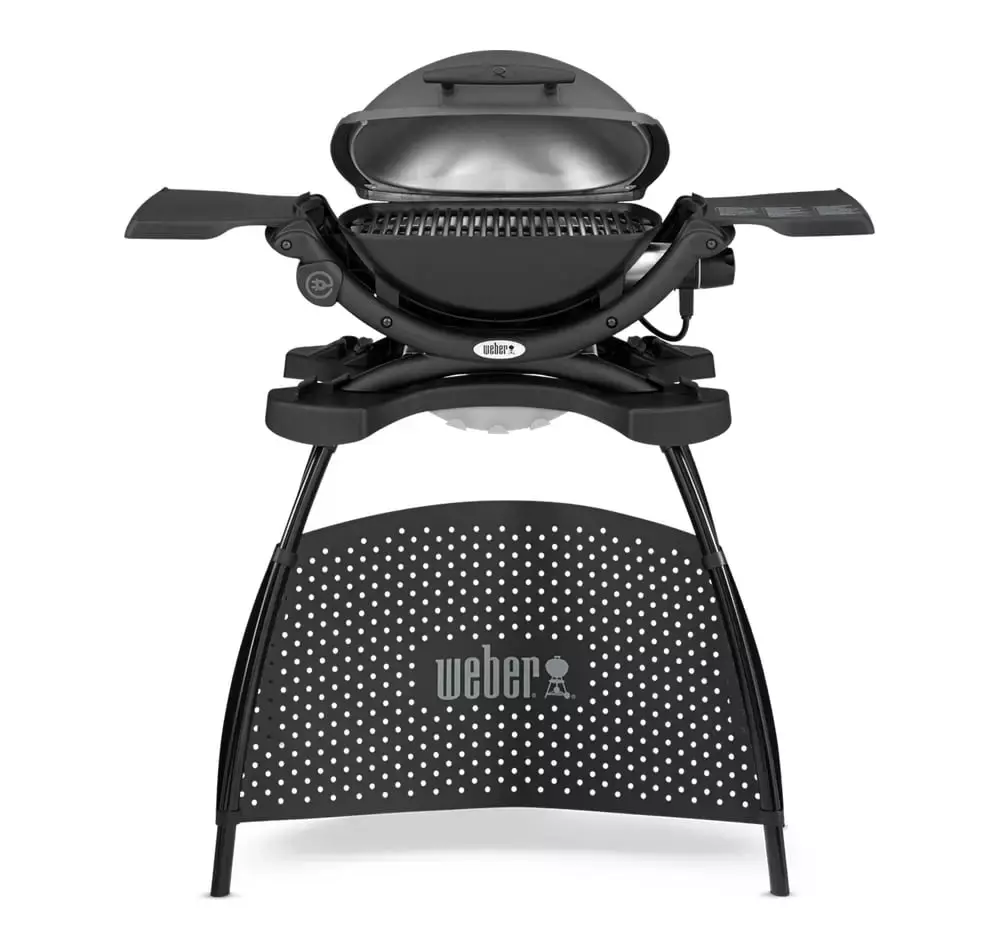 Weber elektrische barbecue q1400 stand+werkblad