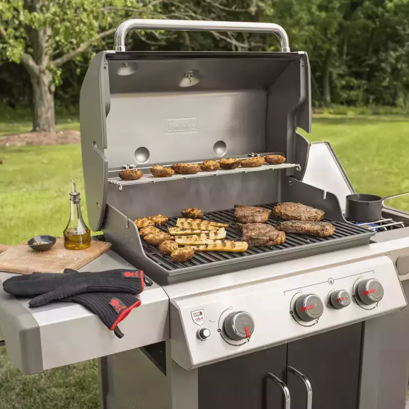 Taalkunde Whitney Misverstand Weber gas barbecue genesis II e-335 | Zwart - Top Tuincentrum