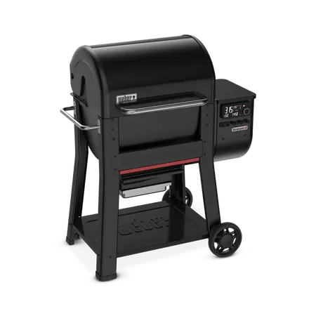 Weber houtskool barbecue searwood 600 24 pallet smoker zwart PRE-ORDER - afbeelding 3