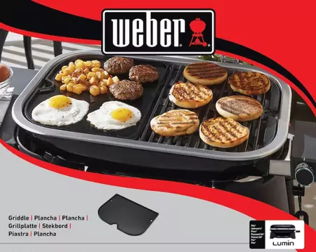 Weber Lumin bakplaat