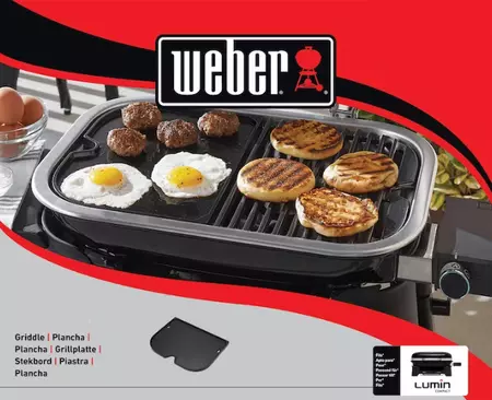 Weber Lumin bakplaat compact