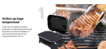 Weber Lumin compact-elektrische barbecue met onderstel