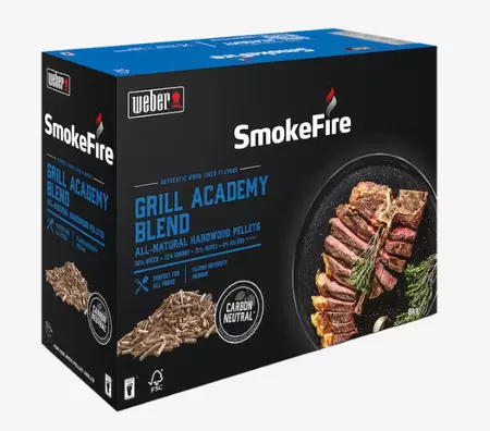 Weber Natuurlijke hardhout pellets - Grill Academy Blend