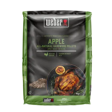 Weber Pellets hardhout apple 8kg - afbeelding 1