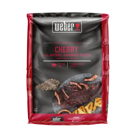 Weber Pellets hardhout cherry 8kg - afbeelding 1