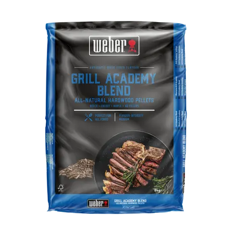 Weber Pellets hardhout grill academy 8kg - afbeelding 1