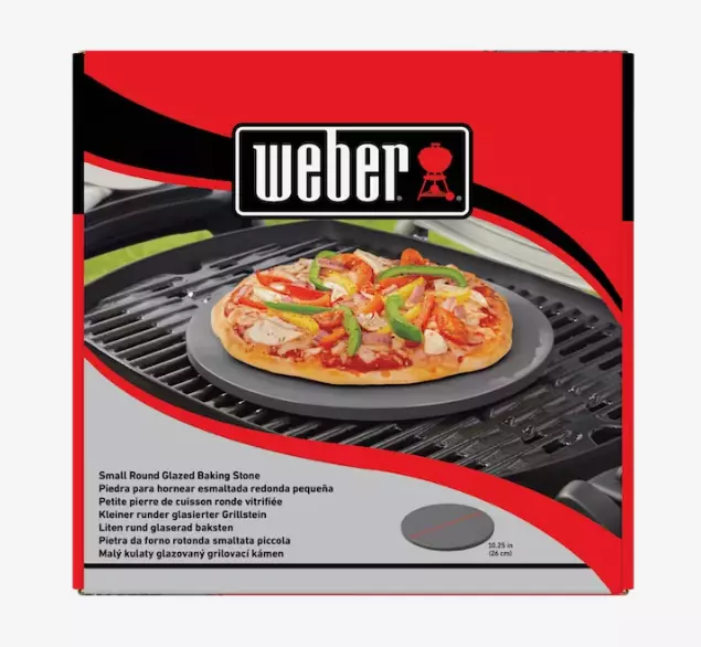 Gespecificeerd munitie mentaal Weber Pizzasteen geglazuurd klein d26cm - Top Tuincentrum