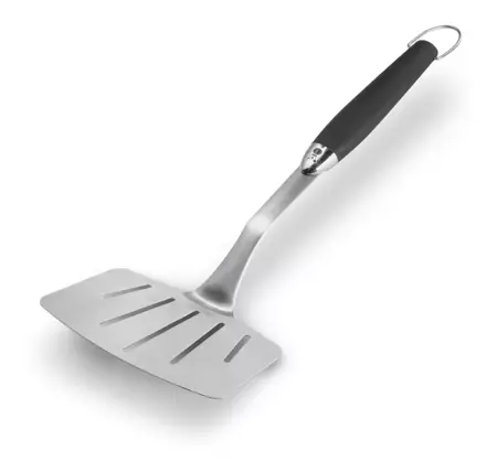 Weber Premium Visspatel - Roestvrij staal zwart - afbeelding 1