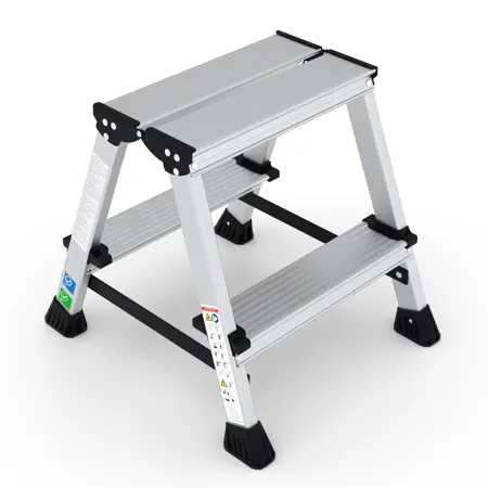 Wixor Handyman | 2 treden | Dubbel Oploopbaar - afbeelding 1