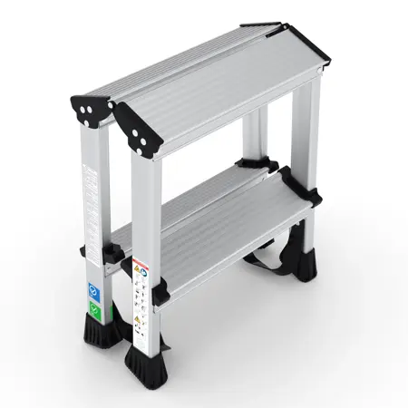 Wixor Handyman | 2 treden | Dubbel Oploopbaar - afbeelding 2