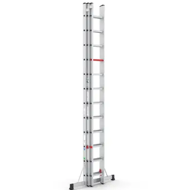 Wixor Professionele Ladder Advance 3x12 | Top Safe