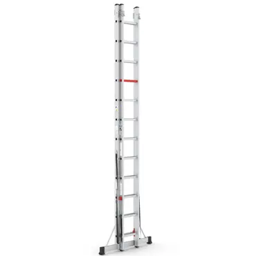 Wixor Professionele Ladder Aluminium 2x12 - afbeelding 2