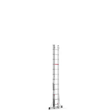 Wixor Professionele Ladder Aluminium 2x12 - afbeelding 3