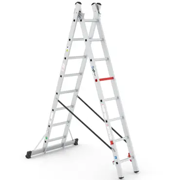 Wixor Professionele Ladder Aluminium 2x8
