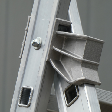 Wixor Professionele Ladder Aluminium 3x10 - afbeelding 11