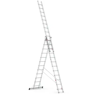 Wixor Professionele Ladder Aluminium 3x12