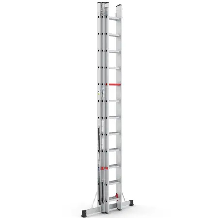 Wixor Professionele Ladder Aluminium 3x12 - afbeelding 5