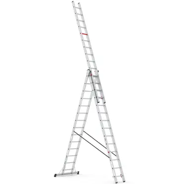 Wixor Professionele Ladder Aluminium 3x14