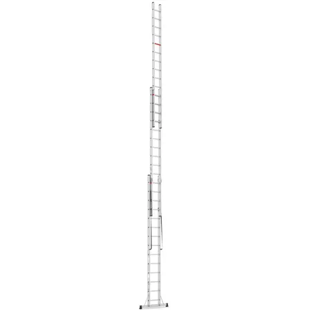Wixor Professionele Ladder Aluminium 3x14 - afbeelding 4
