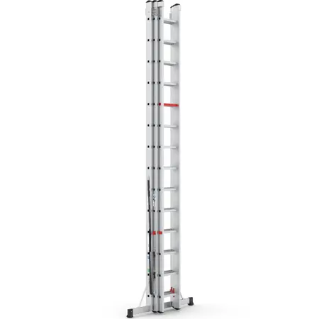 Wixor Professionele Ladder Aluminium 3x14 - afbeelding 5