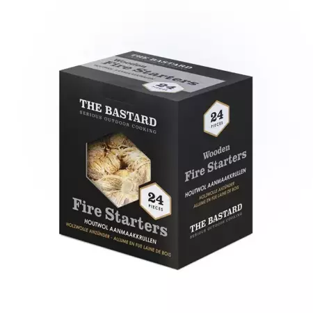 Wooden fire starters | 24st | 350gr | The bastard