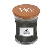 Woodwick Black Peppercorn Mini Candle
