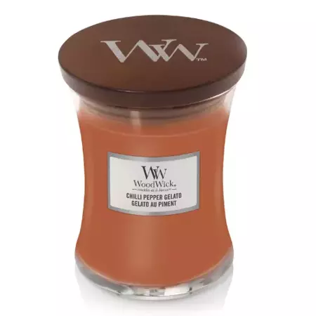 Woodwick Chili Pepper Gelato Medium Candle