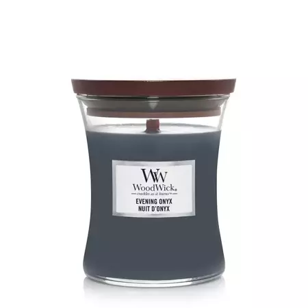 Woodwick Evening Onyx Medium Candle