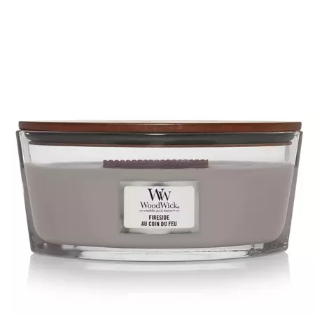 Woodwick Fireside Ellipse Candle