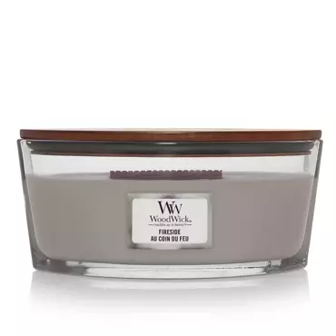 Woodwick Fireside Ellipse Candle