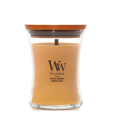 WoodWick Golden Bourbon Medium Candle