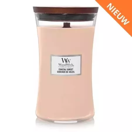 Woodwick Large Candle Coastal Sunset